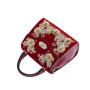 New Trendy Pu Ladies Bags elegance designer handbags for Women handmade flowers and embroidery bags  factory direct sales 24 cm