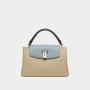 Custom Brand 2024 Fashion Designer Lichee Leather Women Crossbody Bag Contrast Color Women Handbags