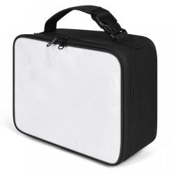 Wholesale Adult Small White Waterproof Insulated Thermal Sublimation Neoprene Blank Lunch Tote Cooler Bag With Zipper