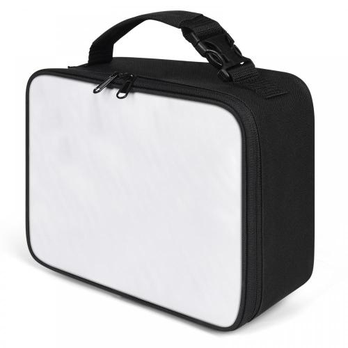 Wholesale Adult Small White Waterproof Insulated Thermal Sublimation Neoprene Blank Lunch Tote Cooler Bag With Zipper