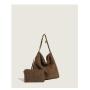 2024 Oversize  Composite Cashmere Tote Bag Fashion Trends Hand Bags Ladies Ugly Handbag
