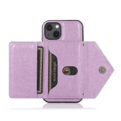 Factory custom leather crossbody phone case leather wallet card holder phone case