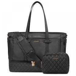 LOVEVOOK 2pcs/set Travel Weekender Overnight Bags Gym Duffle Bag with Shoe Compartment & Wet Pocket Garment travel duffel bag