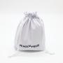 Eco- Friendly Square Bottom Canvas Drawstring Shoe Clothing Packaging Shopping Dust Bag White Cotton Canvas Gift Cosmetic Pouch