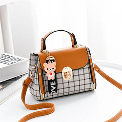 Private label trapezoid envelope shoulder fashion tote handbag design latest office tote bag leather bag handbags for women