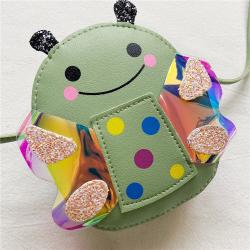 Customr Tote bag seven star ladybug doll pendant portable decorative zipper chain niche design plus logo