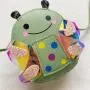Customr Tote bag seven star ladybug doll pendant portable decorative zipper chain niche design plus logo