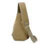 Wholesale Large Capacity Canvas Mini Sports Shoulder Messenger Bag Outdoor Men's Tactical Chest Bag With Fast Shipments