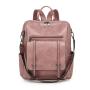 Women's Large Backpack Leather Travel Backpack Fashion Handbag Backpack Purse Designer Ladies Shoulder Bags with Strap
