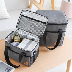 Insulated Thermal Cooler Bag Reusable Leakproof Waterproof Family Travel Picnic Food Drink Cool Storage Bags