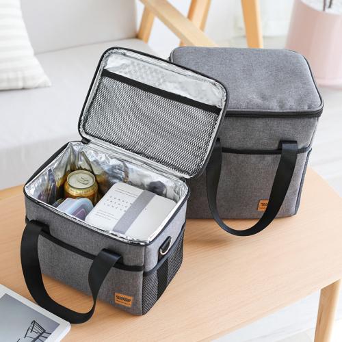Insulated Thermal Cooler Bag Reusable Leakproof Waterproof Family Travel Picnic Food Drink Cool Storage Bags