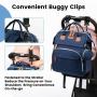 LOVEVOOK Factory Wholesale Baby Diaper bag with Changing Station Pad with USB Port Multifunction Quilted Mommy Diaper Bags 2023