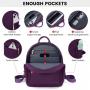 LOVEVOOK New Style Fashion Girls Mini Backpack Ladies Travel School Nylon Lightweight Anti-theft Casual bag Women mini Backpack