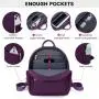 LOVEVOOK New Style Fashion Girls Mini Backpack Ladies Travel School Nylon Lightweight Anti-theft Casual bag Women mini Backpack