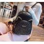 Cute Crystal Diamond Glitter Backpack  For Girls New Fashion Waterproof PU Leather Ladies Designer Bags Cartoon Pattern