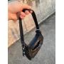 HR281 New Spicy Girl Underarm Bag Popular PU Leather Personalized Star Buckle One Shoulder Women's Bag Blue Denim Cloth Bag