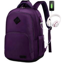 Custom high quality fashion travel work cute backpack waterproof business school Smart laptop Backpack with usb port unisex