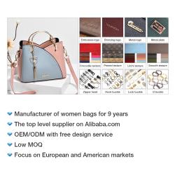 2022 New Arrival Luxury Ladies Messenger Bag Custom Designer Fashion Leather Shoulder Handbags For Women