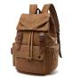 Vintage Men Canvas Laptop Shoulder Backpack Travel Rucksack Sling Bag Cross Body School Back Bag for Man Wholesale