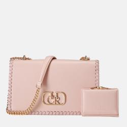SUSEN Chrisbella Custom pu vegen leather clutch bags weave folds sling shoulder ladies Leather  crossbody bag