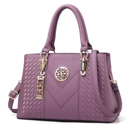 2024 Bags for Women Large-Capacity Shoulder Messenger Bag Portable Single-Strap Handbag with Chain Embroidery Foreign Trade