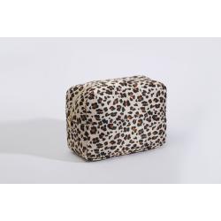 2022 New Arrival Bridesmaid Gift Ideas Custom Designer Toiletry Bags Nylon Waterproof Make Up Bag Leopard Cosmetic bag