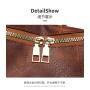 KBW025 2023 Hot Selling Soft Leather Patchwork Backpack for Men and Women Daily Commuting Single Shoulder Bag PU Travel Backpack