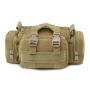 2024 Multifunctional Outdoor Sports Mountaineering 900d Oxford Cloth Waterproof Wear Resistant Waist Pack Shoulder Tactical Bag