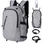 Fashion Business Laptop Backpack Waterproof USB Multi functional Anti theft Outdoor Travel Backpack Custom Bag Gym Backpack