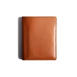 Handmade natural leather slim wallet for men and women pu leather ultra thin wallets