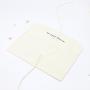 8Oz Canvas Cotton Envelope Jewelry Pouch Clothing Gift Handbag Packaging Dust Covers Pouch With Tie