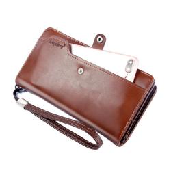 OEM097 Men Wallets Classic Long Purse Card Holder Carteira Male partmon Hasp Large Capacity Luxury Men Clutch Wallet