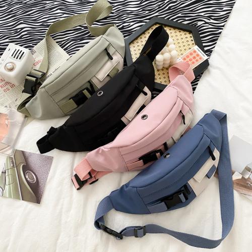 Gelory 2024 New Traditional Style Waist Bag Fashion Large Capacity Oxford Fanny Pack High Quality Crossbody Chest Bag