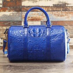 Good Quality Genuine Crocodile Leather Designer Weekender Travel Duffel Duffle Bags Custom Logo Alligator Croc Handbags For Men
