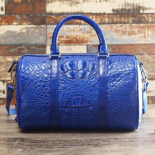 Good Quality Genuine Crocodile Leather Designer Weekender Travel Duffel Duffle Bags Custom Logo Alligator Croc Handbags For Men