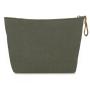 Gelory Professional China Supplier Durable Canvas Large Makeup Bag Pouch Purse Cosmetic Organizer for Women