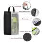 Gelory Convenient Portable Organizer Bags Shoe Sorting Pouch Hot Sale Translucent Waterproof Nylon Travel Shoe Storage Bag