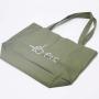 Custom Logo Printed Large Canvas Cotton Tote Bag For Shopping Organic Canvas Cloth Shopping Bag
