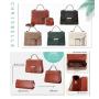 Susen Chrisbella 2022 Wholesale PU leather bags customize ladies hand bags for women luxury