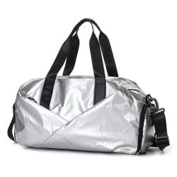 ZWY144 Wholesale New Fashional Travel Duffel Bag Women Sports Gym Bag with Shoe Compartment Nylon Wear-resistant Storage Bag