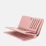 SUSEN CHRISBELLA ODM OEM New Arrival 2024 hot sale wholesale Pu Leather custom striped coin purse designer women's wallets