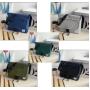 HR062 Fashion Boys And Girls Simple Backpack Nylon Solid Color Casual Students Durable Bag Shoulder Crossbody Duffel Travel Bag