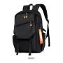 Men's Laptop Backpack Waterproof Oxford Student Bag Multi-Functional Casual Business Travel Backpack Polyester Lining