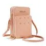 Small Mini Single Shoulder Crossbody Bag 2024 New Touch screen Fashion Mobile Phone Bag Zipper Wallet Mobile Phone Messenger Bag