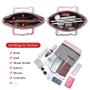 Lovevook Fashion luxury Tote Bags Shoulder Purse Work Bags Sets Women Designer 3 in 1 PU Leather crossbody purses and Handbags