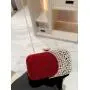Hot Sale Bridal Wedding Clutch Purse  Luxury Party velvet Evening Bag
