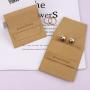 High End Emboss Microfiber Envelope Necklace Earring Storage Bag Envelope Jewelry Microfiber Dust Pouch