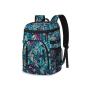 Insulated Large Capacity Leak-Proof 30-Can Thermal Bag Soft Cooler for Lunch Travel - Unisex Cooler Backpack
