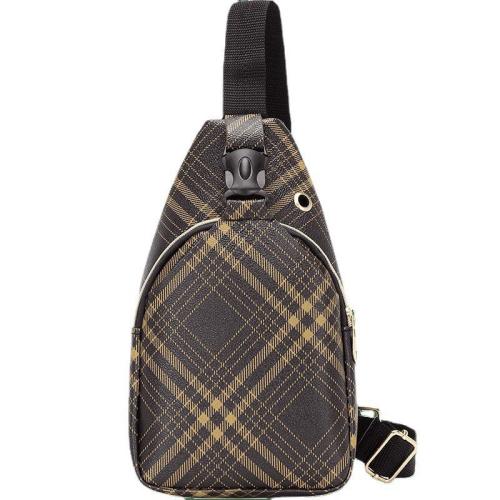 2024 Women's Minimalist Large Capacity Handheld Phone Bag Summer Autumn Printed Letter Geometric Checkered Diagonal Straddle Bag