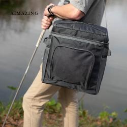 Golf Trolley Cooler Bag High Quality Double Compartment Biodegradable Freezer Bags Thermo Polyurethane Clear Bag Fashion Eco